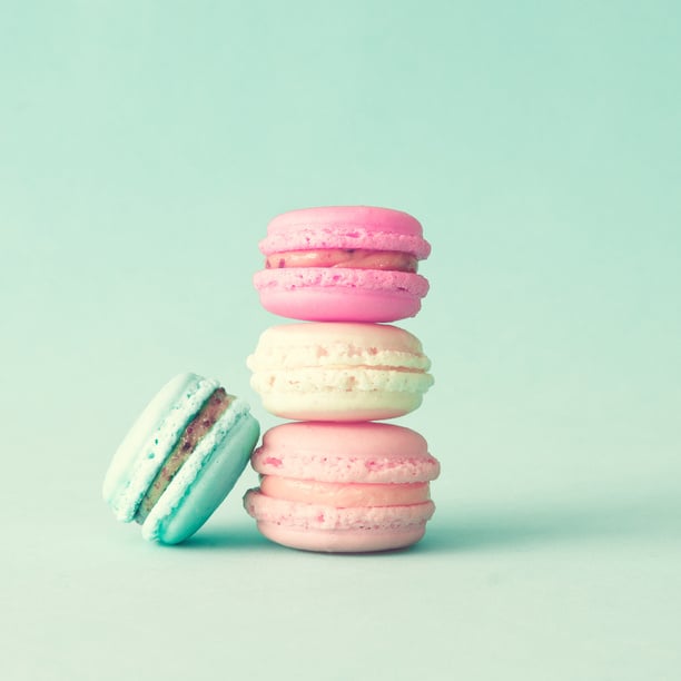 Vintage french macarons